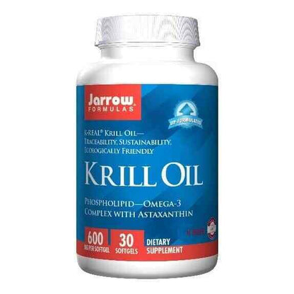 Krill Oil JARROW FORMULAS Softgels Brain Nutrition, Metabolic Health