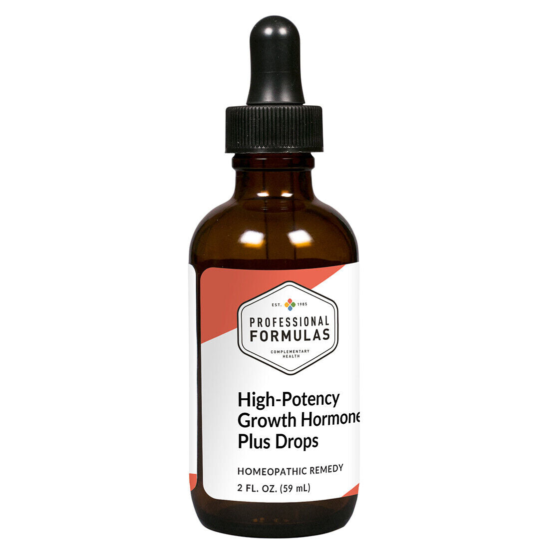 High-Potency GROWTH HORMONE plus DROPS 2 Fl.Oz Professional Formulas - Natural