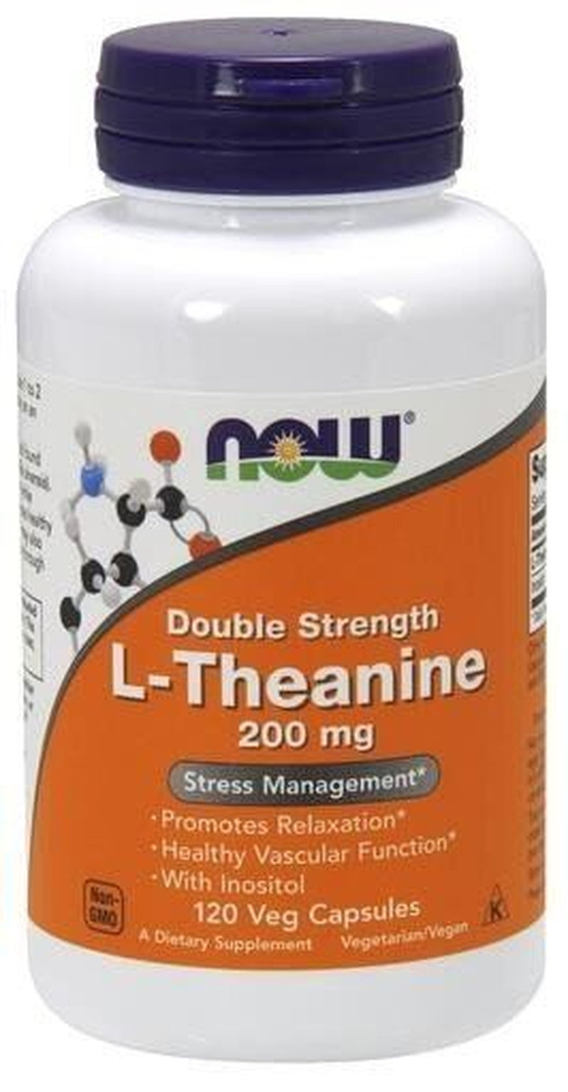 L-Theanine 200 Mg Double Strength 120 Vegcap