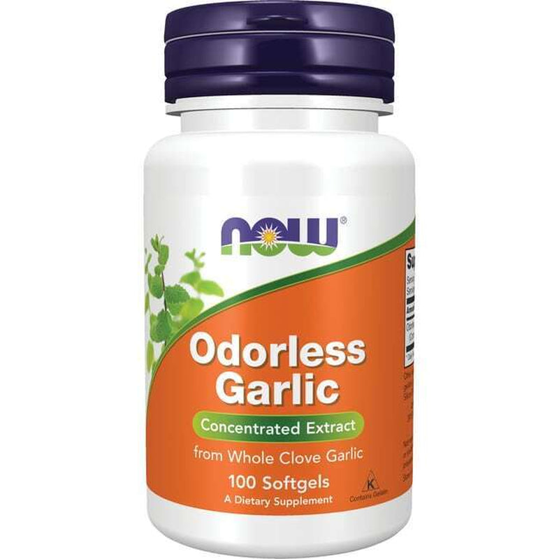 NOW Foods Odorless Garlic 50 Mg 100 Sgels