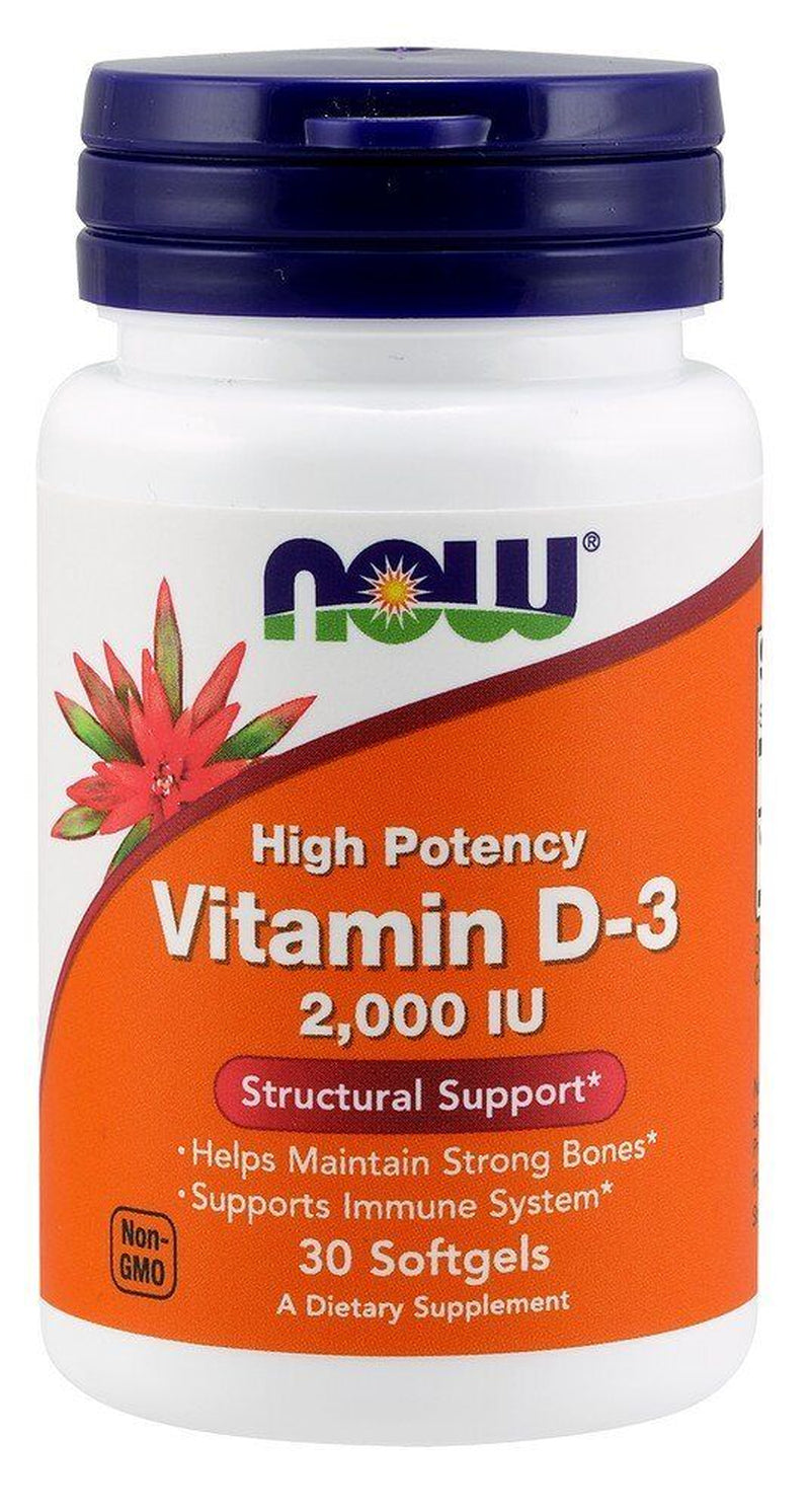 Vitamin D-3 2,000 IU 30 Softgel