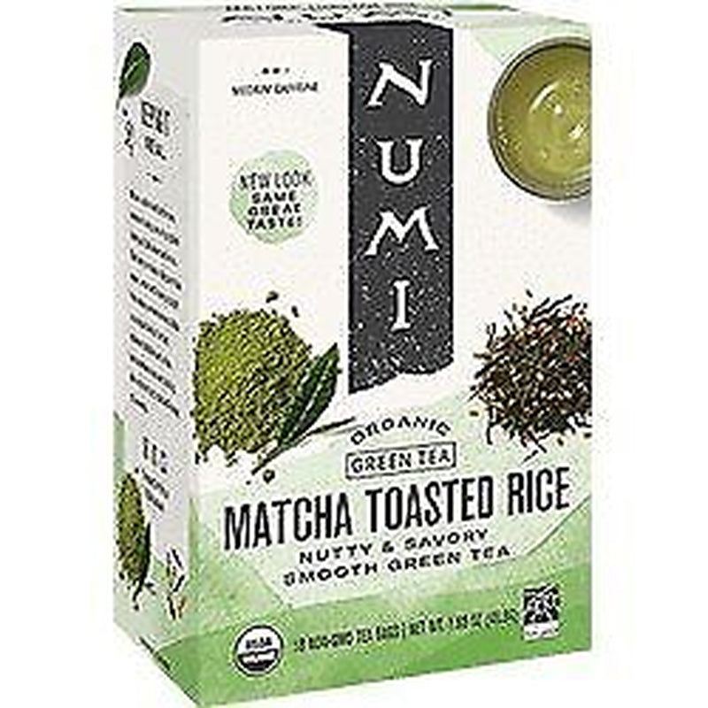 Numi Teas Matcha Toasted Rice Tea 16 Bag