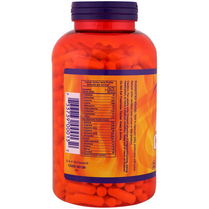 Now Foods Amino Complete 360 Capsules GMP Quality Assured