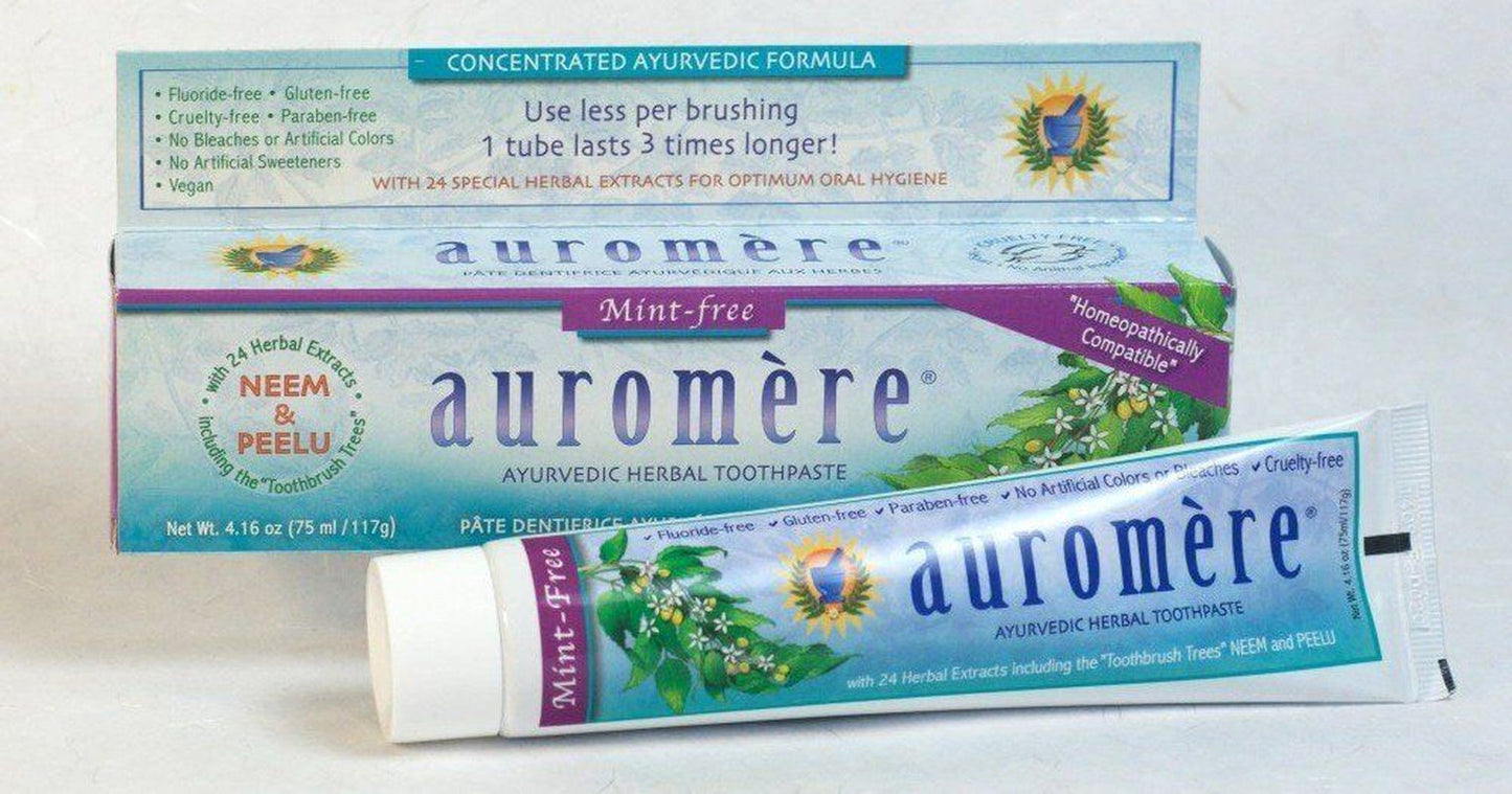 Auromere Ayurvedic Products Toothpaste-Min