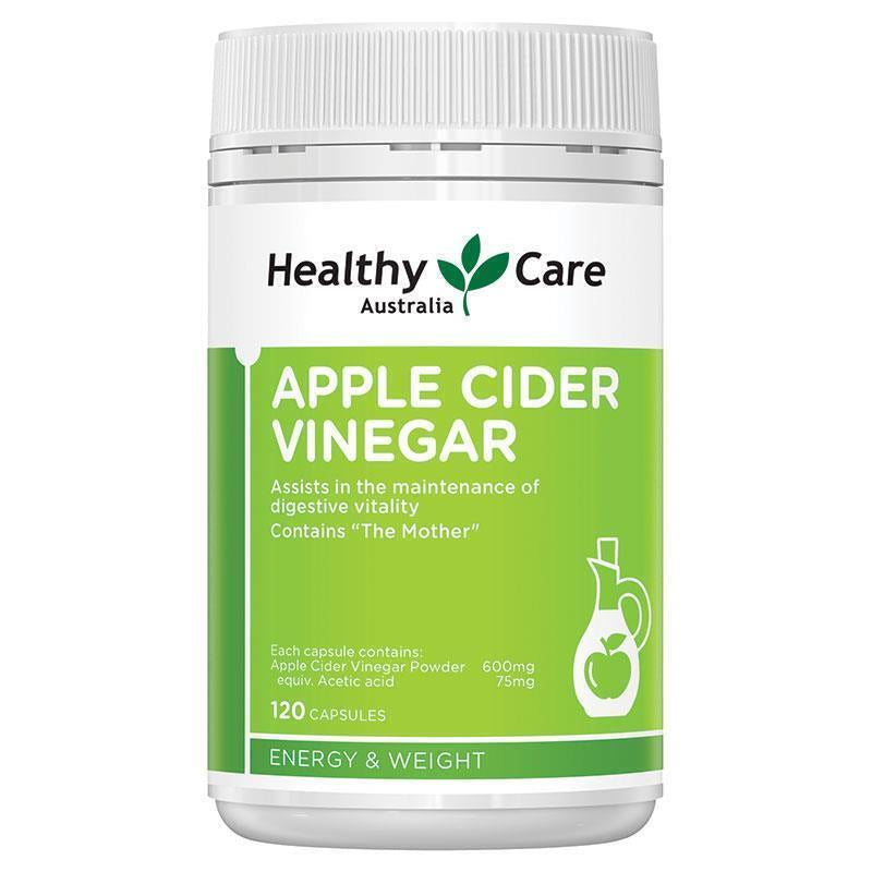 Healthy Care Apple Cider Vinegar 120 Capsules