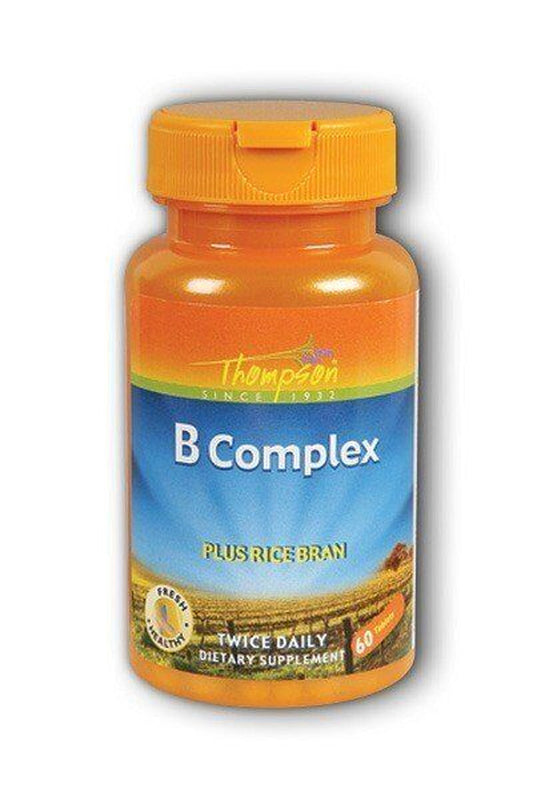 Thompson Nutritional B Complex W/ Rice Bran Oil 60 Tablet