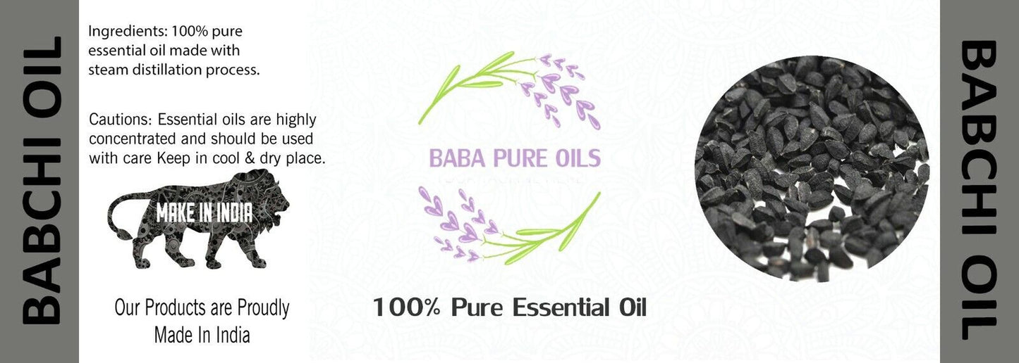 BABCHI OIL PURE NATURAL ESSENTIAL PURE ORGANIC from INDIA USD