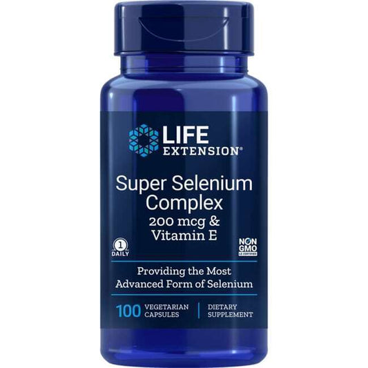 Life Extension Super Selenium Complex & Vitamin E 100 Veg Caps