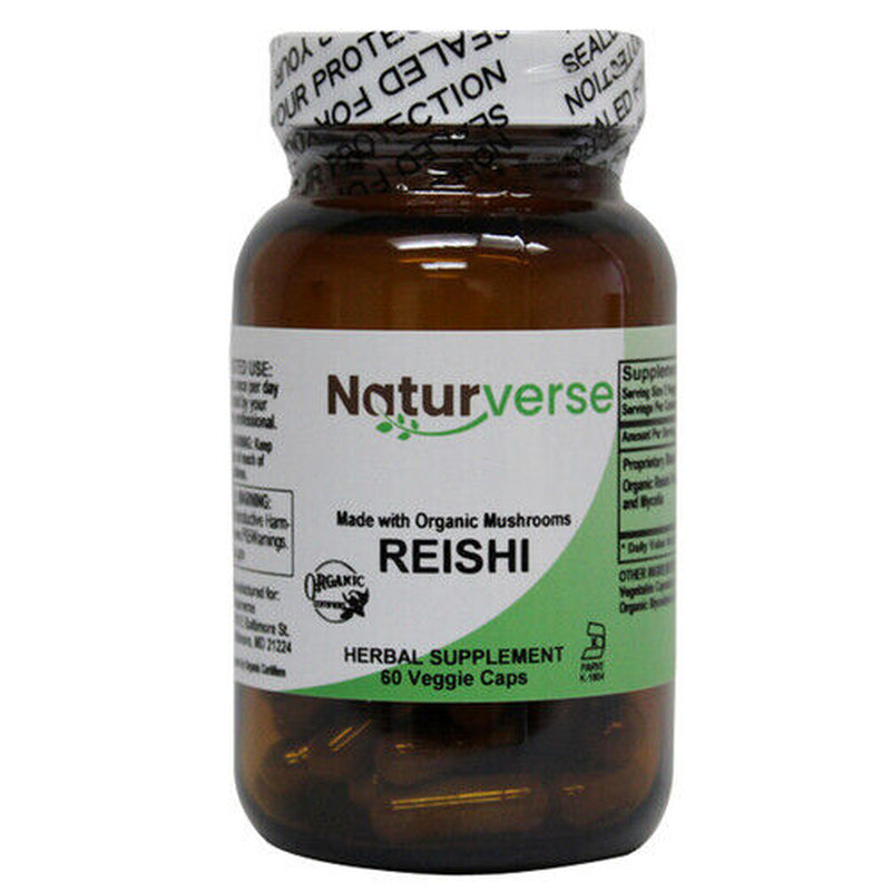 Reishi COG Powder Capsules 60 Vegcaps by Naturverse