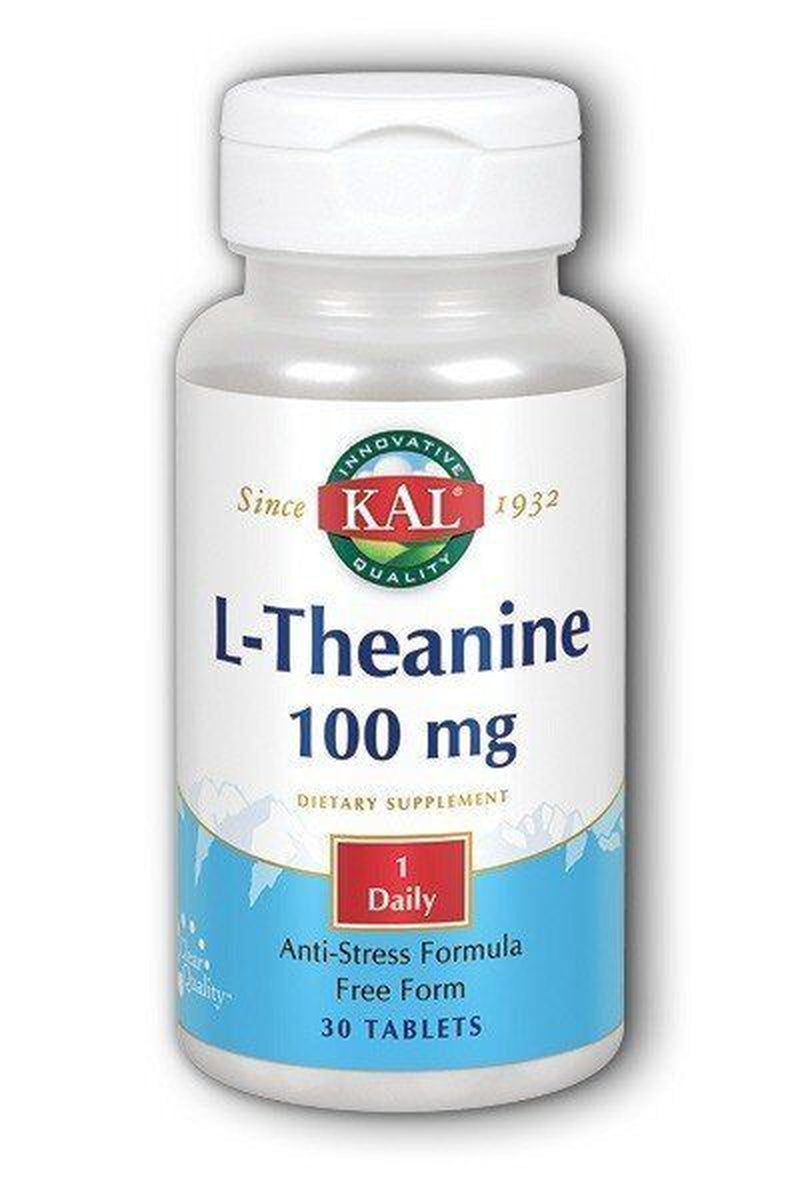 Kal L-Theanine 100Mg 30 Tablet