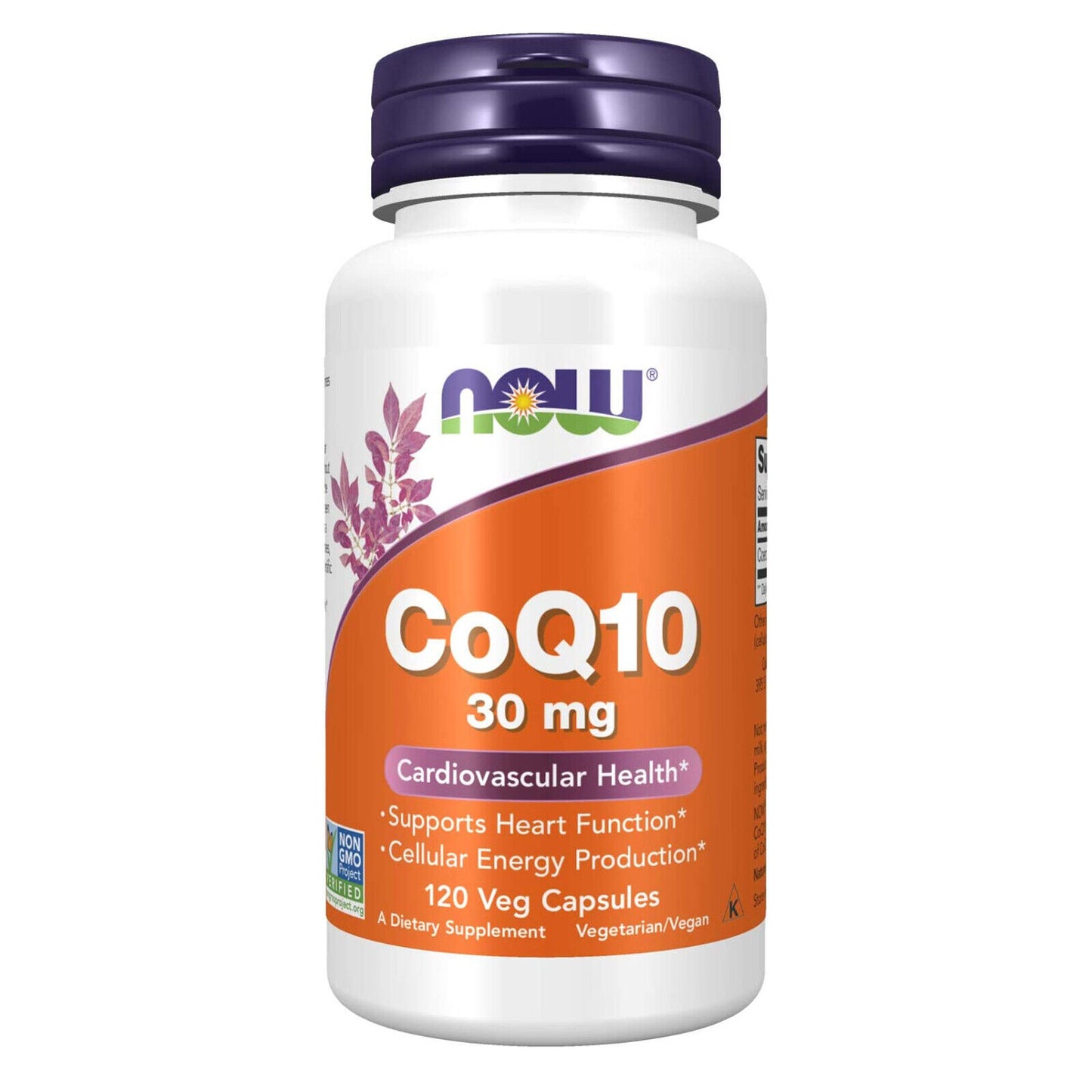 NOW FOODS Coq10 30 Mg 120 Veg Capsules