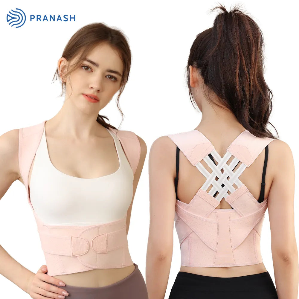 Fully Adjustable Back Brace Support/ Posture Corrector