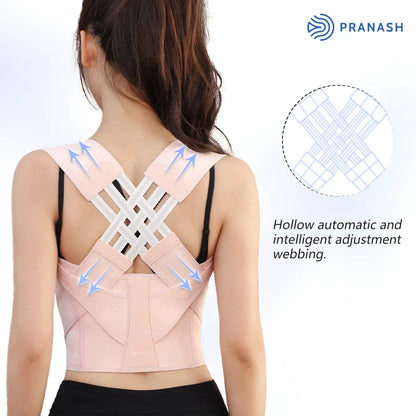 Fully Adjustable Back Brace Support/ Posture Corrector