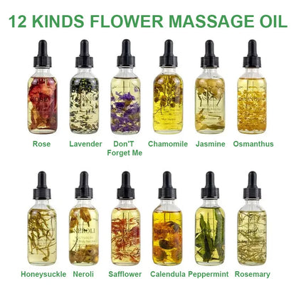 Dried Floral Infused Essential Oils