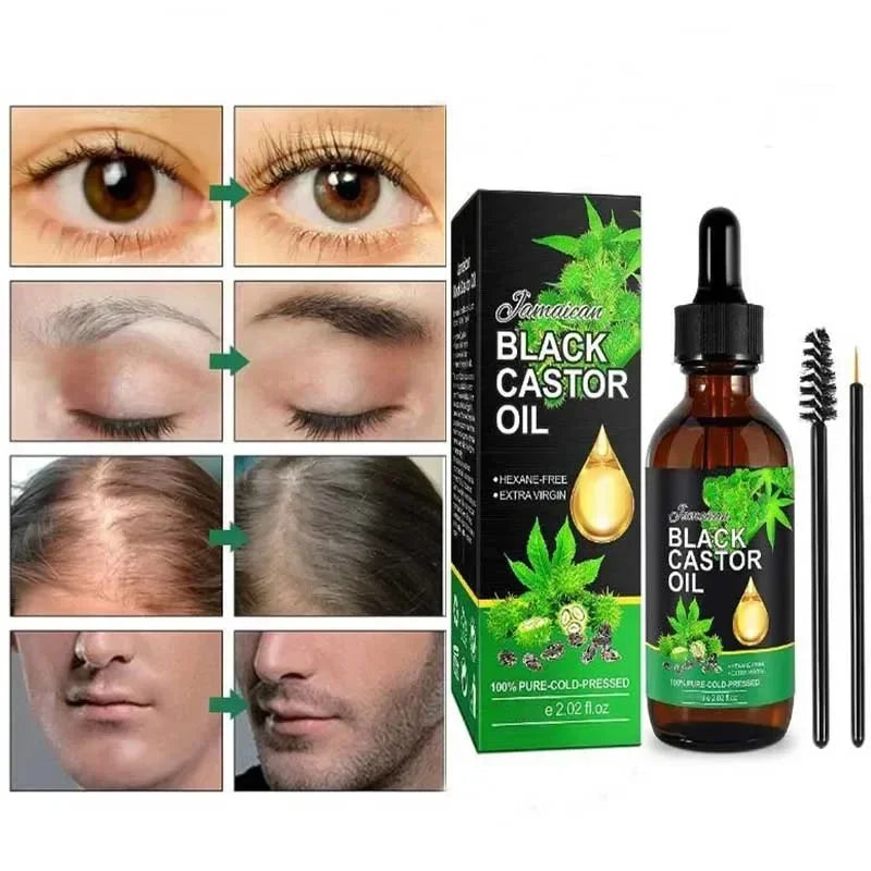 Organic Jamaican Black Castor Oil for Hair Growth 