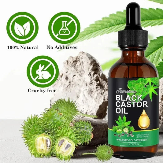 Organic Jamaican Black Castor Oil for Hair Growth 