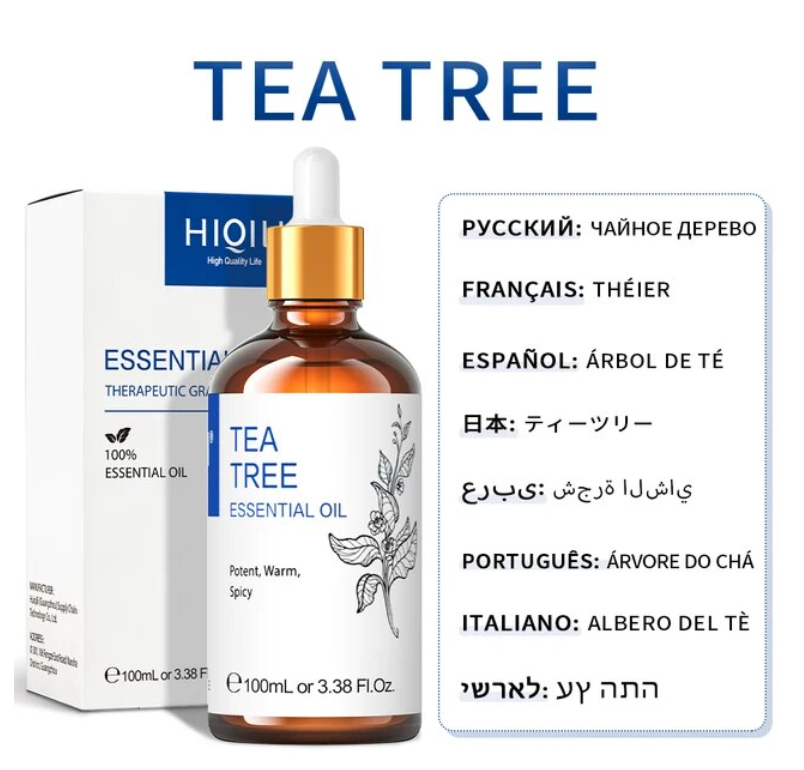 Tea Tree, Eucalyptus or Rosemary Oil Pure