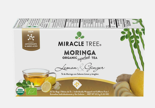 Ginger Moringa Organic Tea