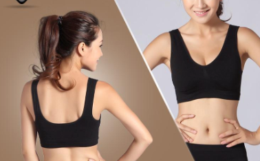 Bamboo Bra Eco Organic Shaper Crop Sports Bra