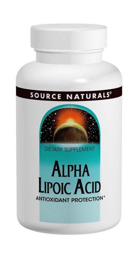 Source Naturals, Inc. Alpha Lipoic Acid 200Mg 120 Tablet