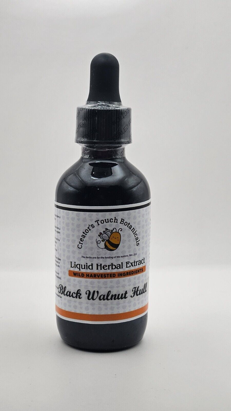 Black Walnut Hull Tincture Organic, 2Oz Bottle, Digestive, Antiparasitic, Immune