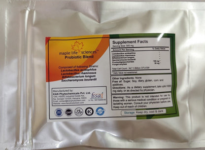 Probiotic Blend of Lactobacillus Acidophilus Rhamnosus Longum Boulardii 7