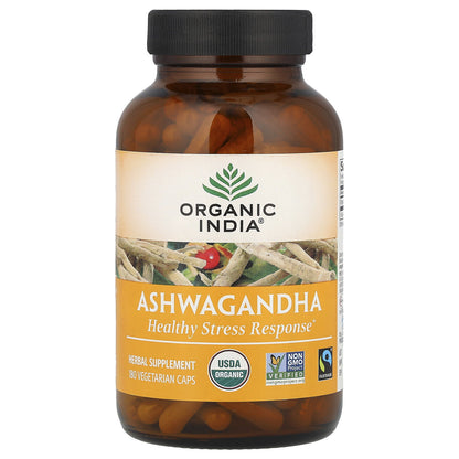 Ashwagandha, 800 Mg, 180 Vegetarian Caps (400 Mg per Capsule)