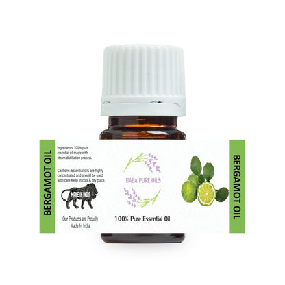 BERGAMOT OIL PURE NATURAL ESSENTIAL PURE ORGANIC from INDIA USD