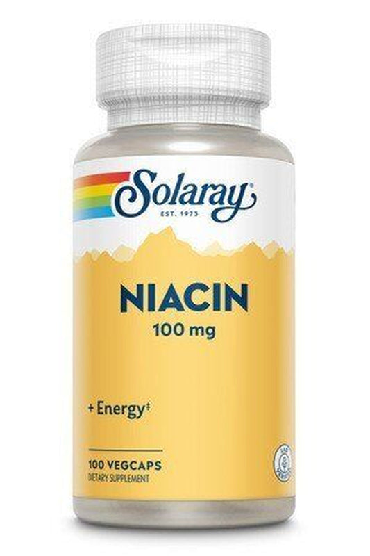 Solaray Niacin 100Mg 100 Vegcaps