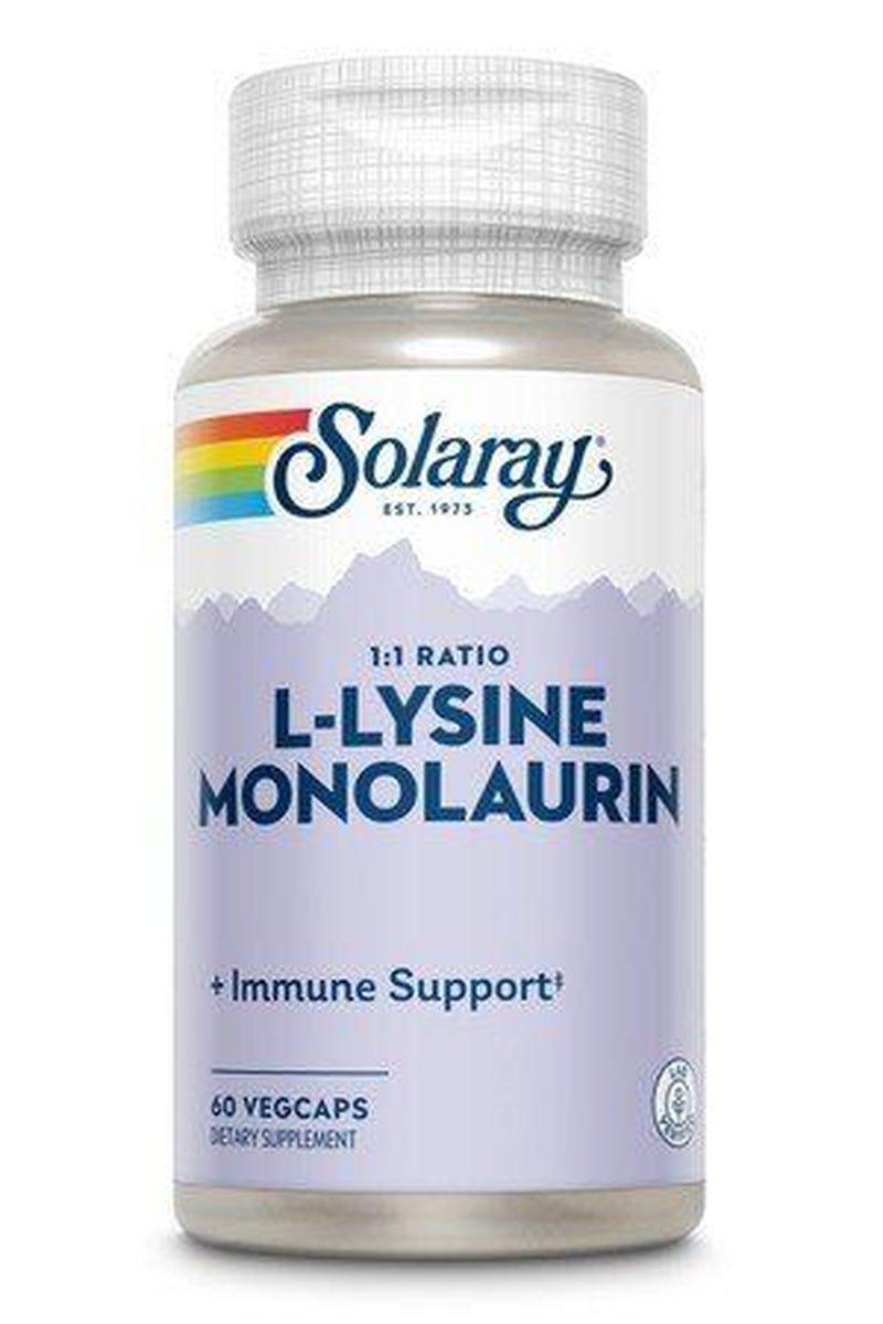 L-Lysine Monolaurin 1:1 Ratio 60 Vegcap