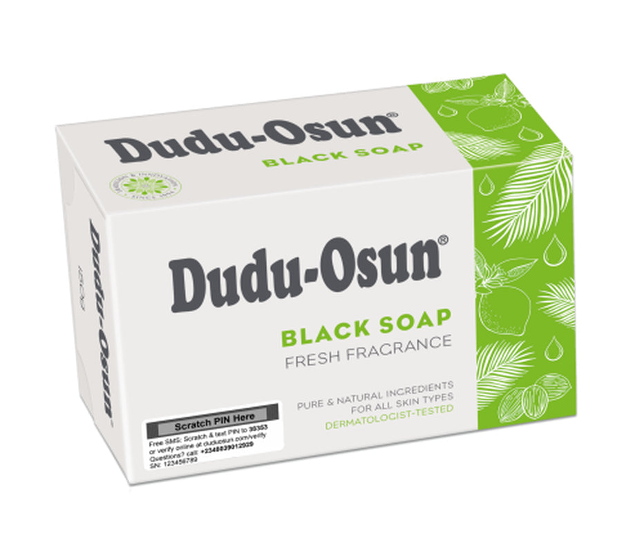 Dudu-Osun African Black Soap All Natural Ingredients - 150G