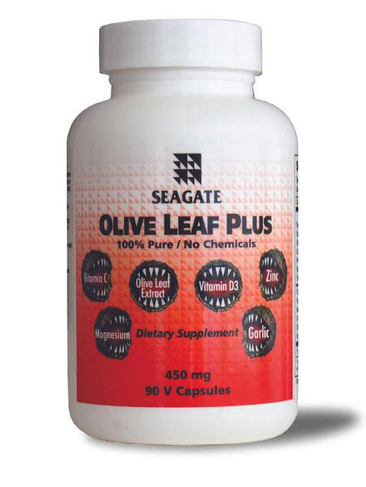 Seagate Olive Leaf Plus, 450Mg 90 Vcaps