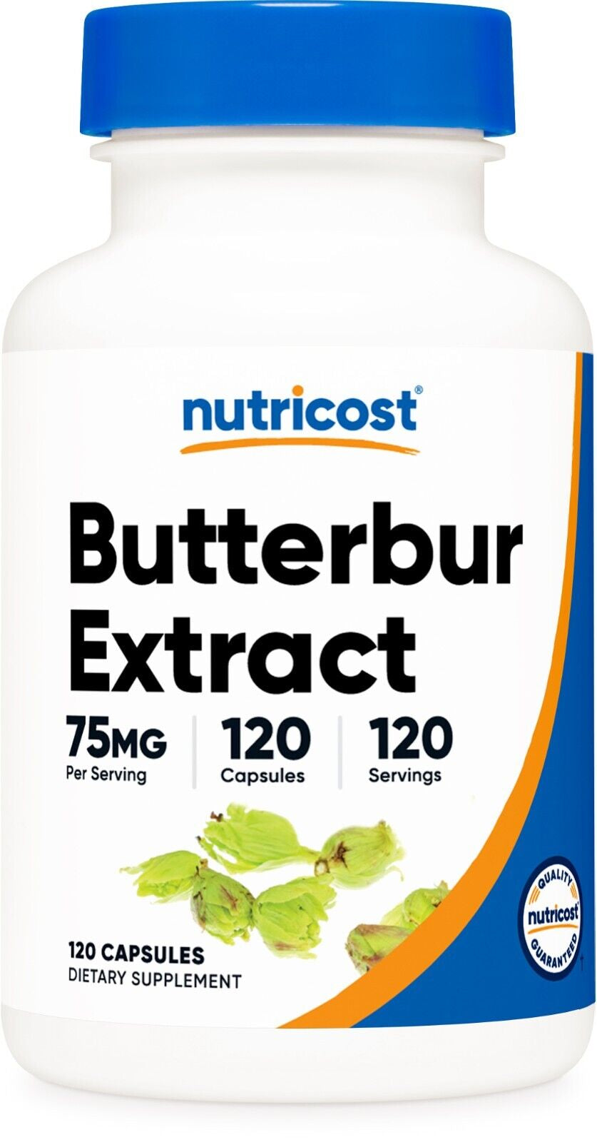 Nutricost Butterbur Extract Capsules (75Mg) 120 Capsules - Gluten Free & Non-Gmo