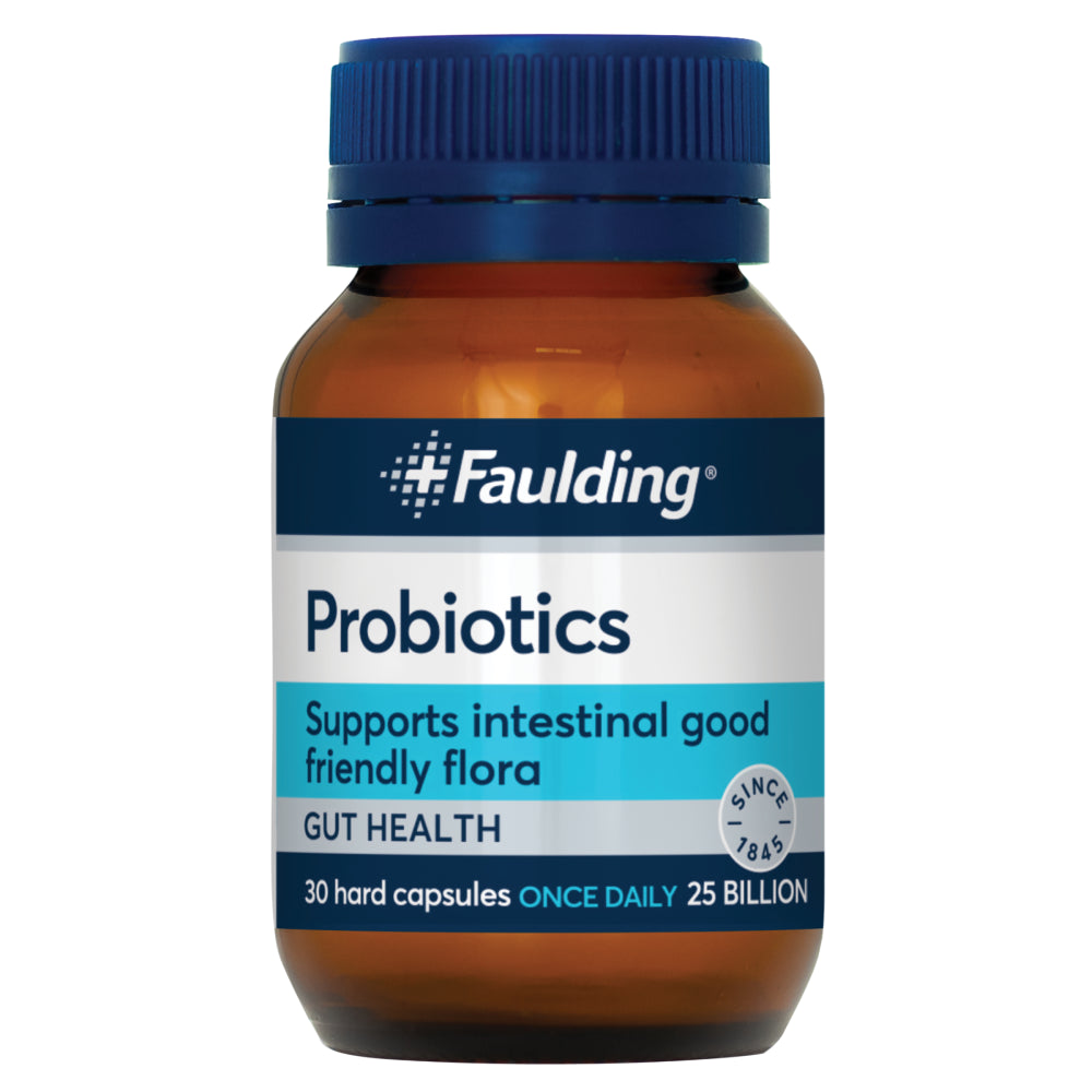 Faulding Probiotics Gut Health 30 Capsules