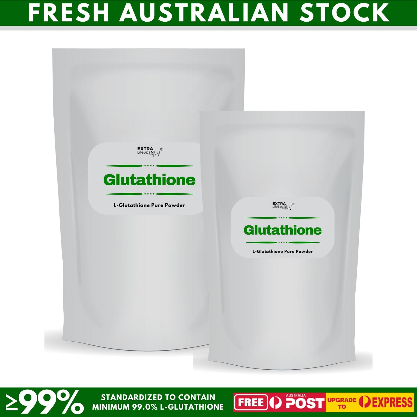 Glutathione Powder Pure Antioxidant High Potency (Australian Brand)