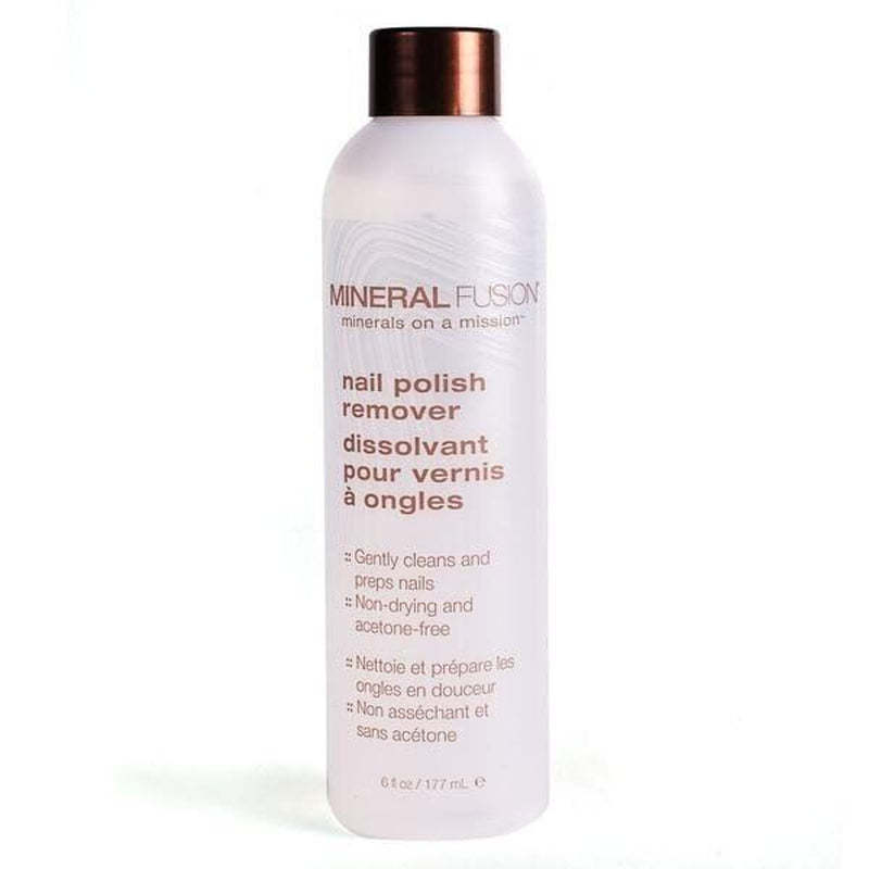 Mineral Fusion Nail Polish Remover 6 Oz Liquid