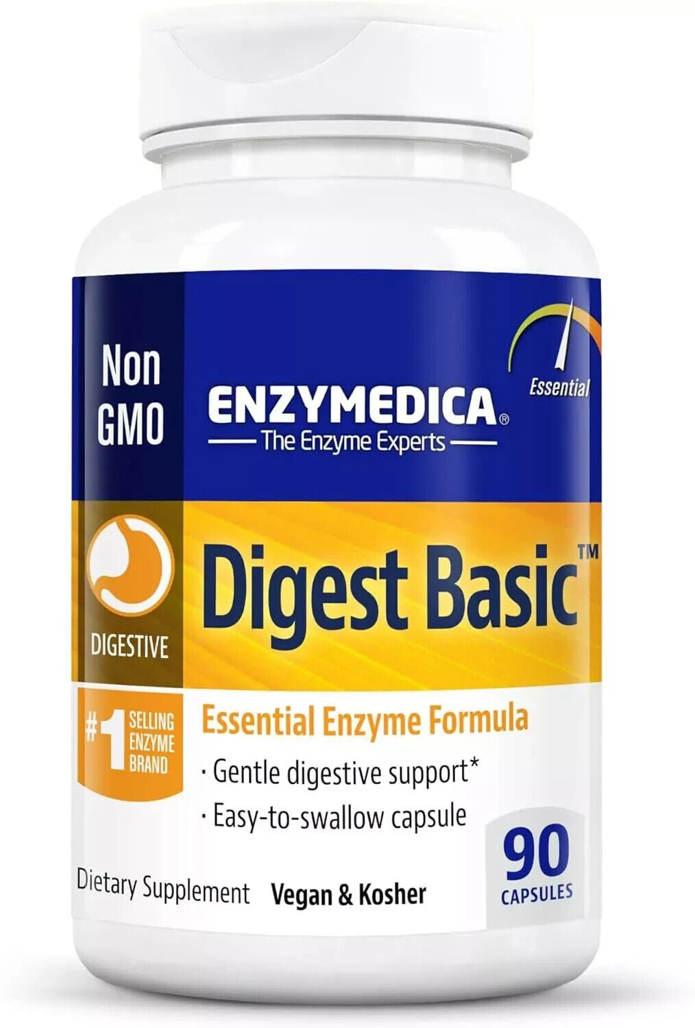 Enzymedica, Digest Basic 90 Capsules - Exp 2025+