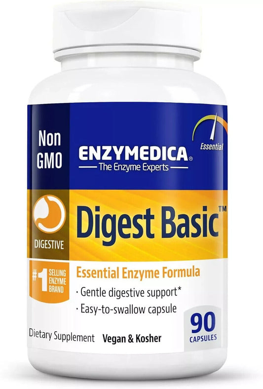 Enzymedica, Digest Basic 90 Capsules - Exp 2025+