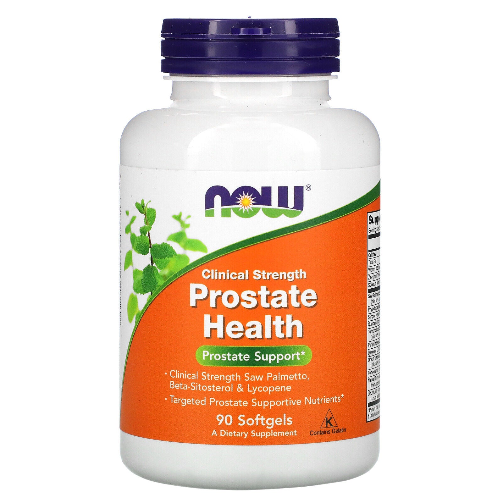 Now Foods Clinical Strength Prostate Health 90 Softgels GMP Quality Assured,