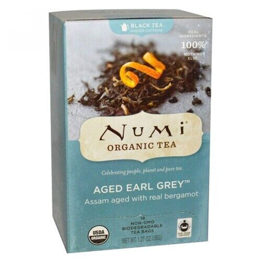 Earl Grey Black Tea 18 Bag by Numi Tea