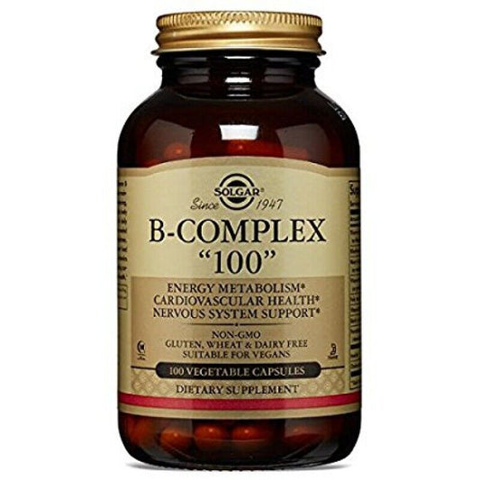 Solgar, B-Complex "100" 100 Vegetarian Capsules