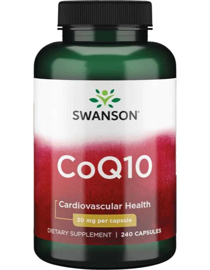 Coq10 Coenzyme 240 Caps 30Mg Q10 C0Q 10 for Cardiovascular Heart Health 7/2025