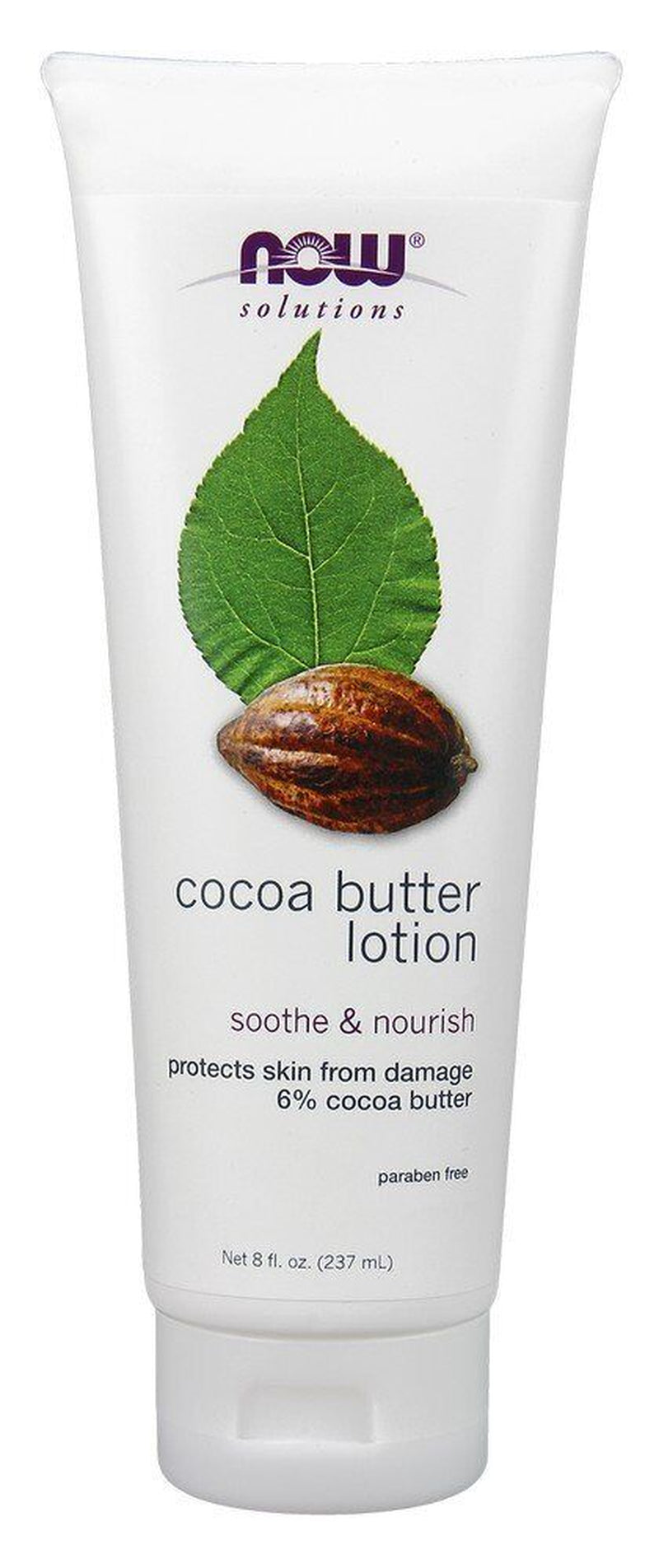 Now Foods Solutions Cocoa Butter Lotion 8 Oz Lotion