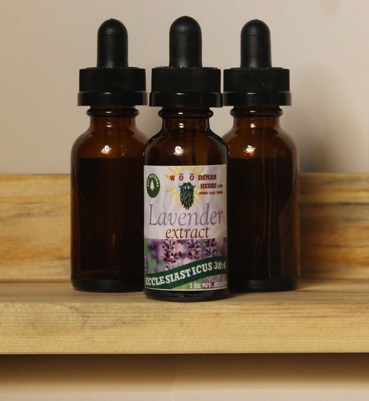 2 - Pack Lavender Herbal Extract, All Natural, Organic, 114 Proof, Made in Idaho