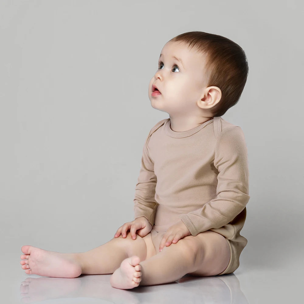 3Pcs/Lot Baby Bodysuit 100% Organic Cooton Baby Jumpsuit for Boy & Girl 0-24 Month Baby Long Sleeve Clothes Unisex Newborn Suits