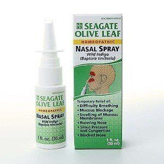 Seagate Vitamins Olive Leaf Nasal Spray 1 Oz Spray