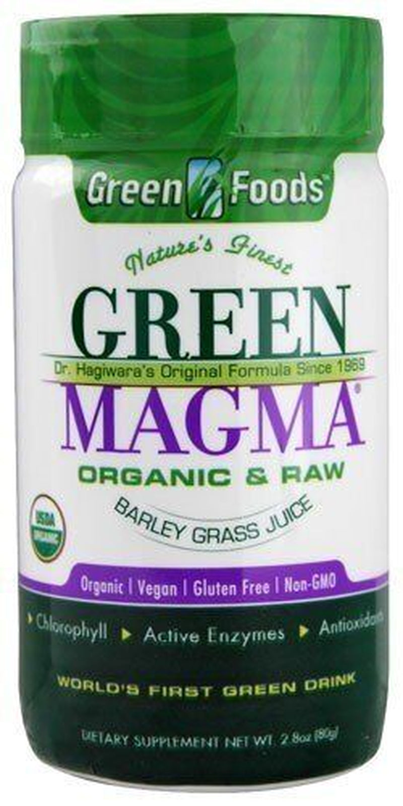 Green Foods Green Magma (USA) Powder 2.8 Oz. Powder