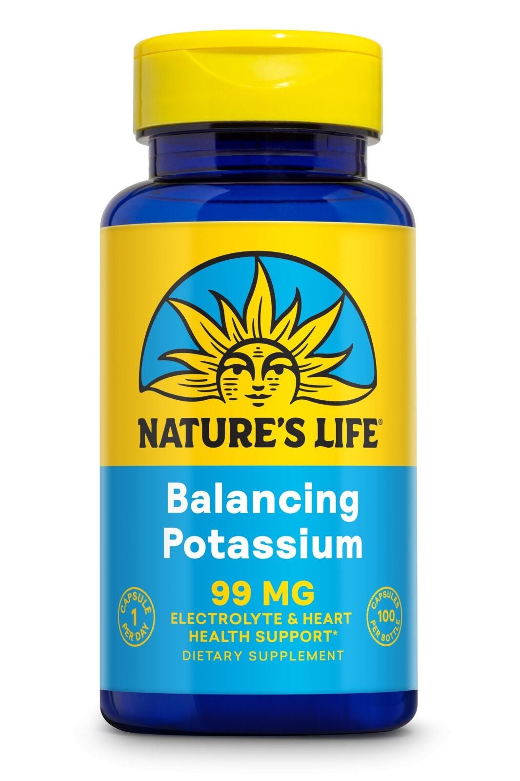 Natures Life Balancing Potassium 99Mg 100 Capsule