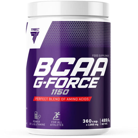 TREC Nutrition BCAA G-Force 1150 (Amino Acids) Capsules