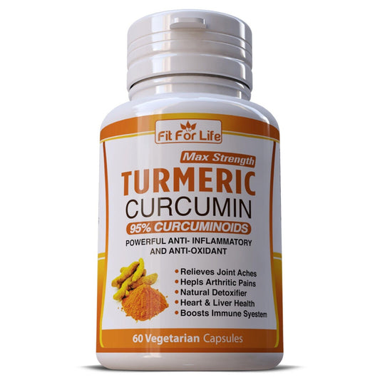 Turmeric Curcumin Highest Potency 95% 1000Mg 60 Veg Capsules ANTI-INFLAMMAT